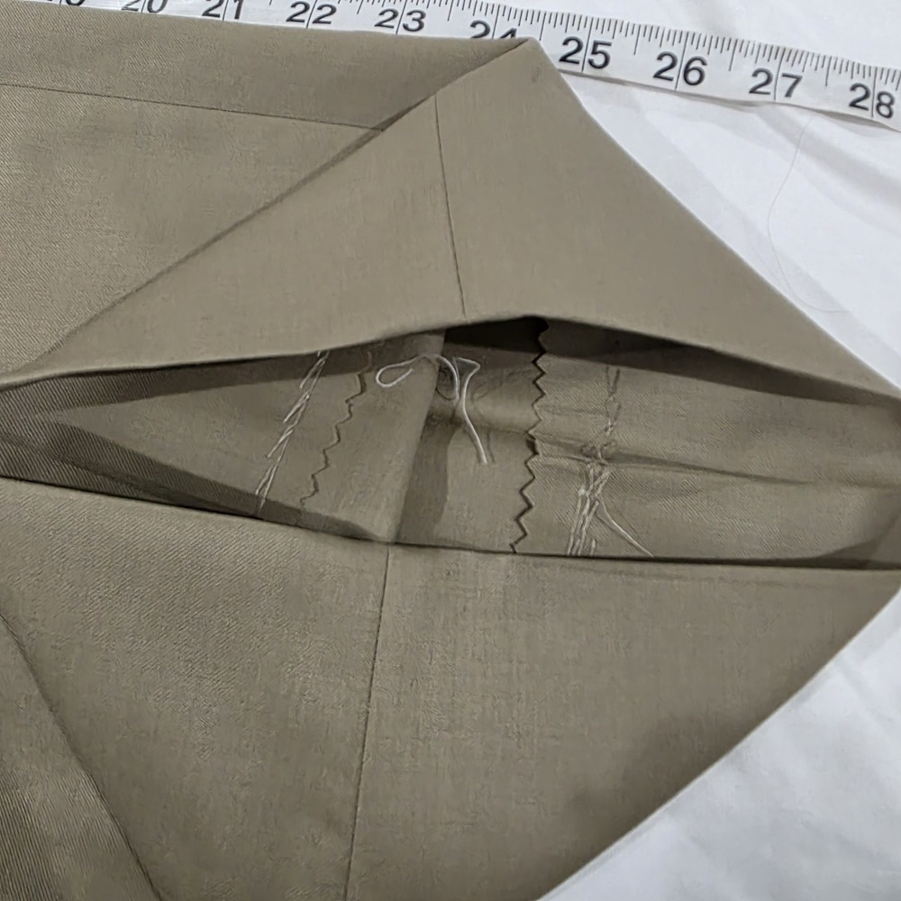 Lauren Ralph Lauren Mens 120S And Cashmere Dress Pants Size 36 Pleated‎ Business - Picture 6 of 8